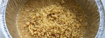 чизкейк с шоколадно-ореховым кремом. Шаг 3