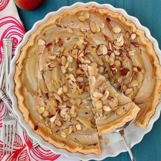 Рецепт десерта с грушевой начинкой и заварным кремом