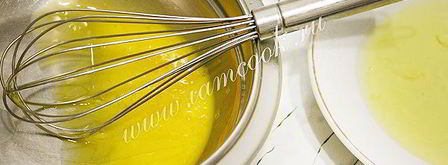 итальянский яичный крем с клюквой. Шаг 3