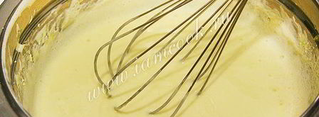 итальянский яичный крем с клюквой. Шаг 7