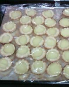 Китайские песочные корзиночки с заварным кремом