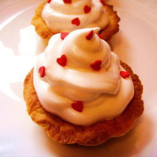 Рецепт корзиночек с белковым кремом вкус детства