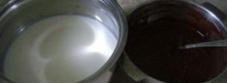 крем для блинов. Шаг 2