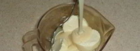 крем для шоколадного бисквита. Шаг 2