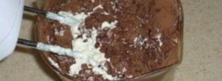 крем для шоколадного бисквита. Шаг 4