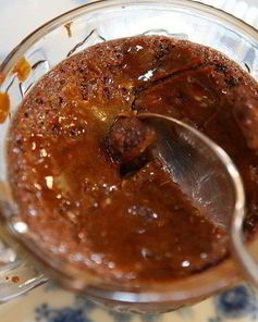 Крем-карамель Пьяная вишня