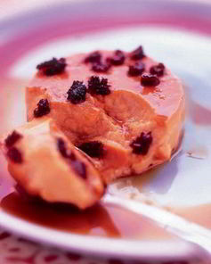 Крем-карамель со сморчками