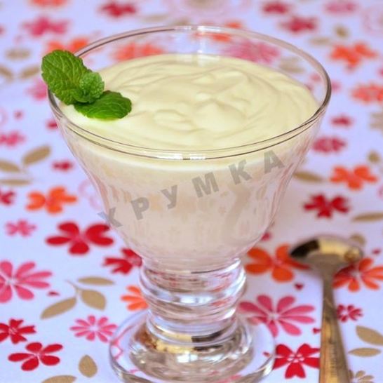 Рецепт крема пломбир