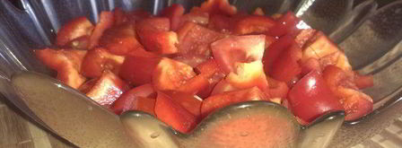 летний салат-крем. Шаг 2