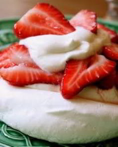 Меренги с кремом