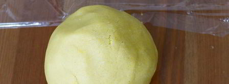 миндальная кростата с лимонным кремом летний сад. Шаг 2