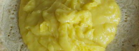 миндальная кростата с лимонным кремом летний сад. Шаг 12