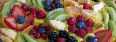 миндальная кростата с лимонным кремом летний сад. Шаг 13