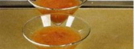 персиковое пюре с заварным кремом. Шаг 2