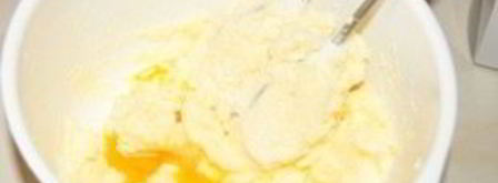 песочные корзиночки с белковым кремом. Шаг 2