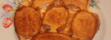 пудинг из булочки с кремом. Шаг 10