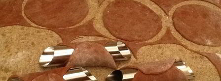 сицилийские канноли с рикоттой и сливочно-клубничным кремом. Шаг 4