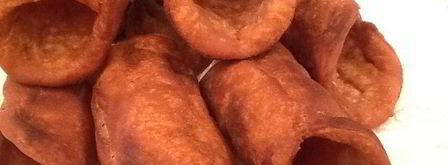 сицилийские канноли с рикоттой и сливочно-клубничным кремом. Шаг 6