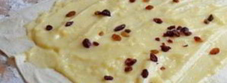 слоеные коржики с заварным кремом. Шаг 4