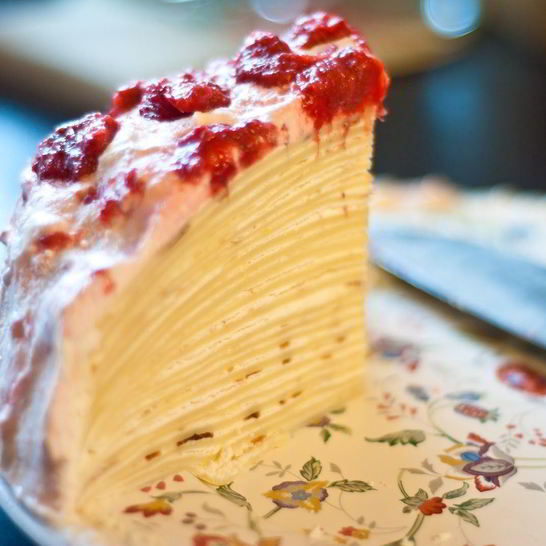 Рецепт сметанного крема для блинного торта