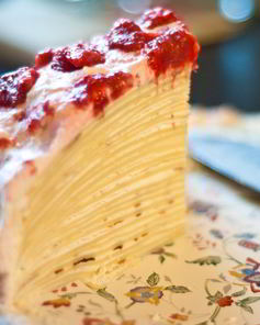 Сметанный крем для блинного торта