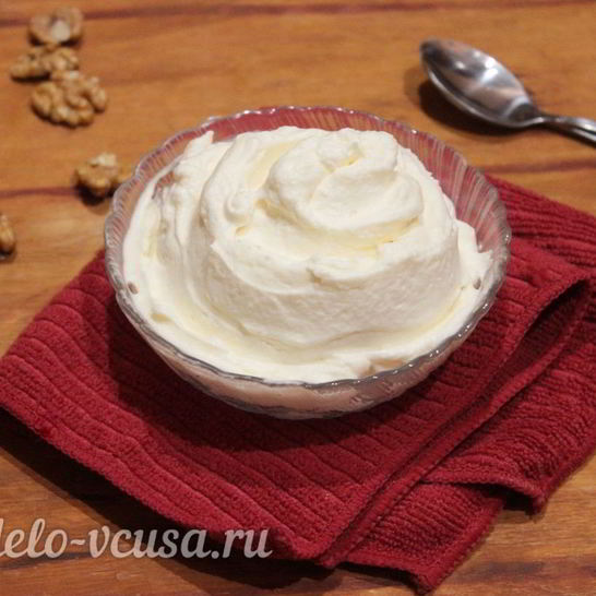 Рецепт сметанного крема