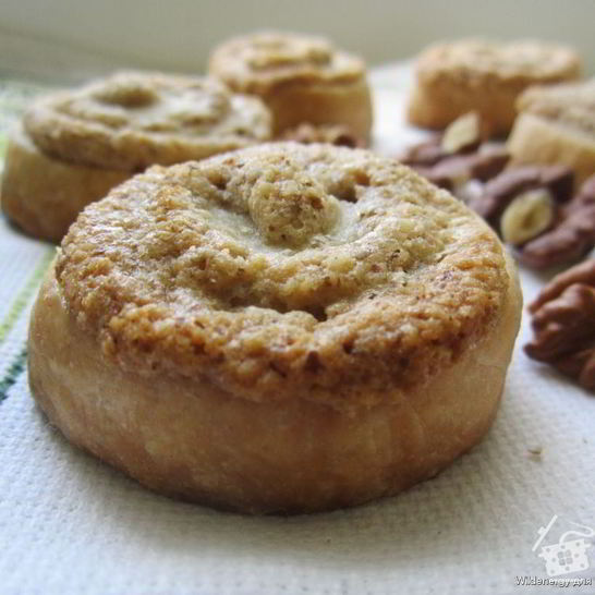 Рецепт спиралек с кремом из грецкого ореха