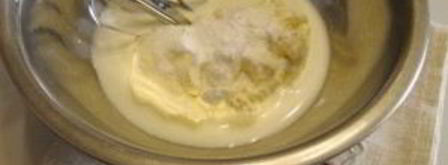 сырный крем для торта. Шаг 2
