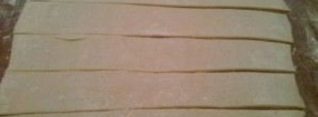 трубочки с белковым заварным кремом. Шаг 2