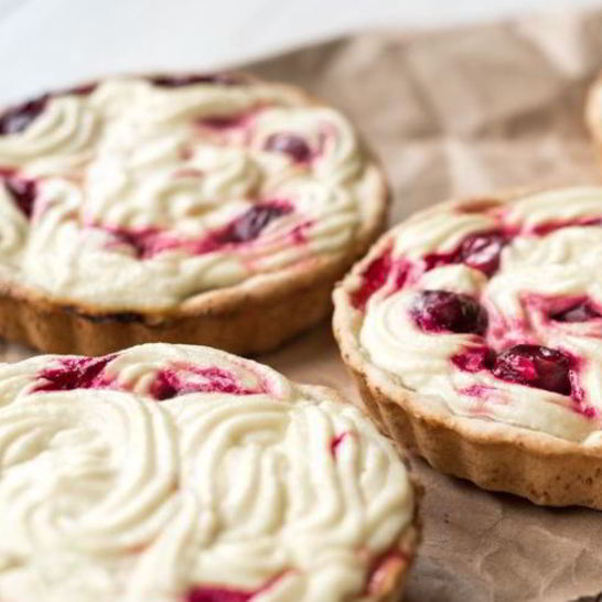 Рецепт творожно-вишневого крем