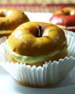 Запеченные яблоки с творожным кремом