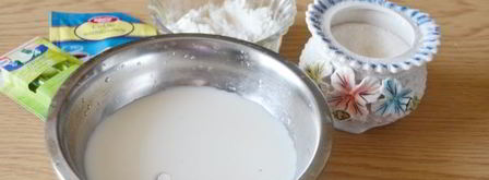 заварной крем на молоке. Шаг 4