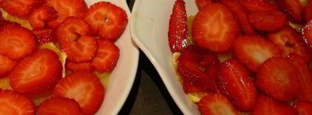 легкий десерт из клубники, апельсинов и апельсинового ликера. Шаг 5