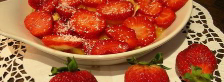 легкий десерт из клубники, апельсинов и апельсинового ликера. Шаг 6