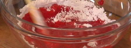 малиновое желе с пузырьками. Шаг 4