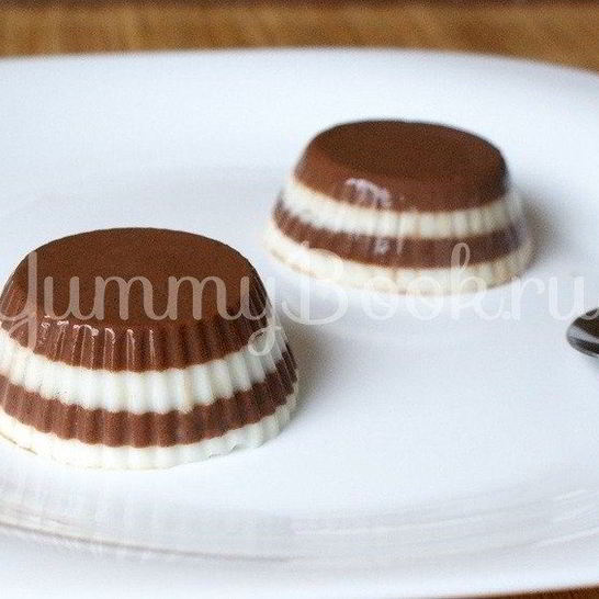 Рецепт молочно-шоколадного десерт
