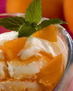 Абрикосовое мороженое с медом