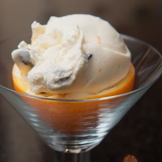 Рецепт апельсинового мороженого