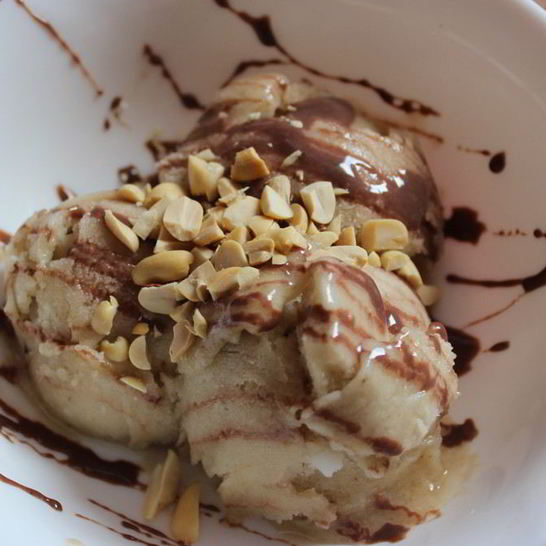 Рецепт бананового мороженого