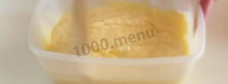 домашнее мороженое без сливок с клубничным соусом. Шаг 5