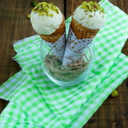 Рецепт домашнего ванильного мороженого в блендере