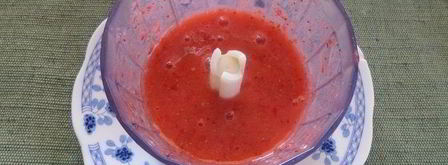 дынно-клубничное мороженое. Шаг 3