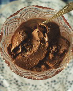 Итальянское шоколадное мороженое Gelato