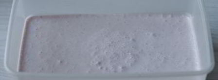 клубничное мороженое на сгущенке. Шаг 5