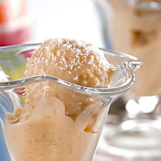 Рецепт кокосового мороженого