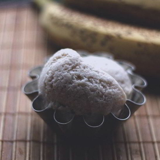 Рецепт легкого бананового мороженого с ромом