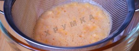 легкое домашнее мороженое мандариновое. Шаг 3