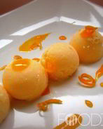 Мандариновое мороженое