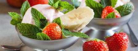 мороженое из банана и клубники. Шаг 7