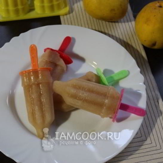 Рецепт мороженого из груш